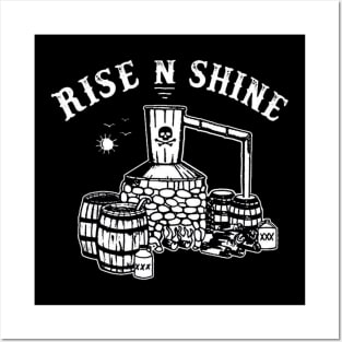 rise and shine Posters and Art